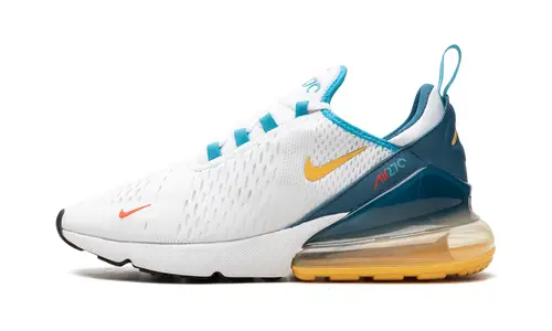 Nike Air Max Air Max 270 'White Industrial Blue Citron Pulse'