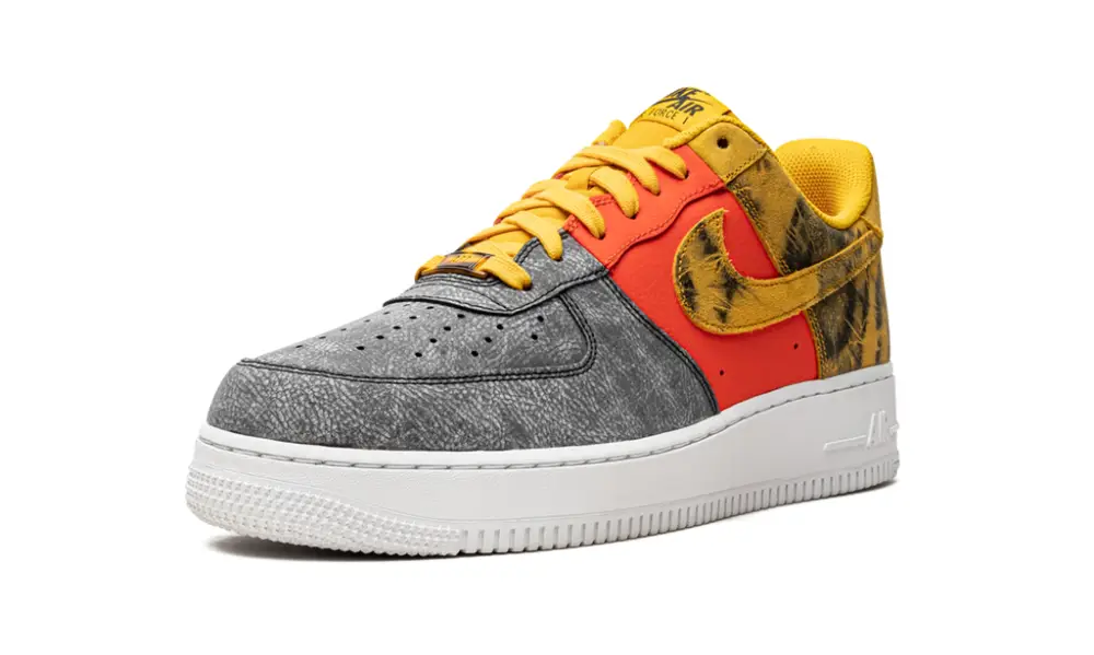 Nike Lifestyle Air Force 1 '07 LV8 'Dark Sulphur Tie-Dye' 