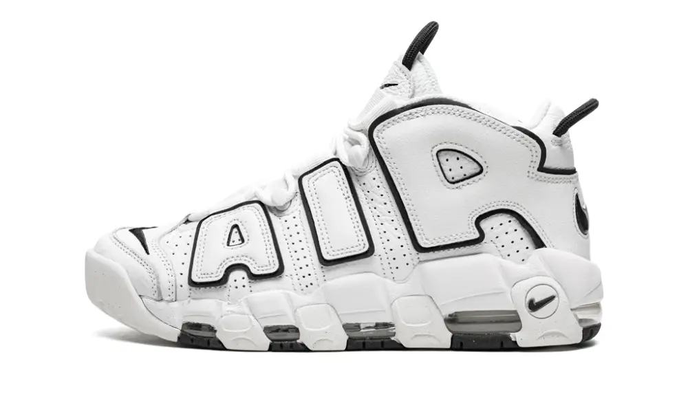 Nike Basketball AIR MORE UPTEMPO MNS WMNS 'White   Black' 