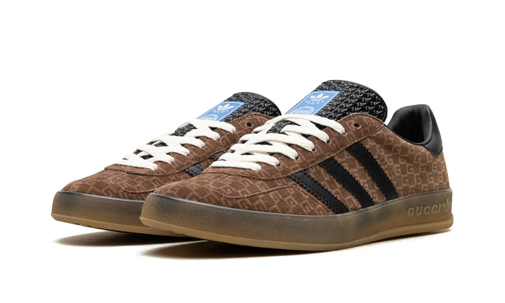 Adidas Gazelle Gucci Gazelle 'GG Monogram - Brown' 