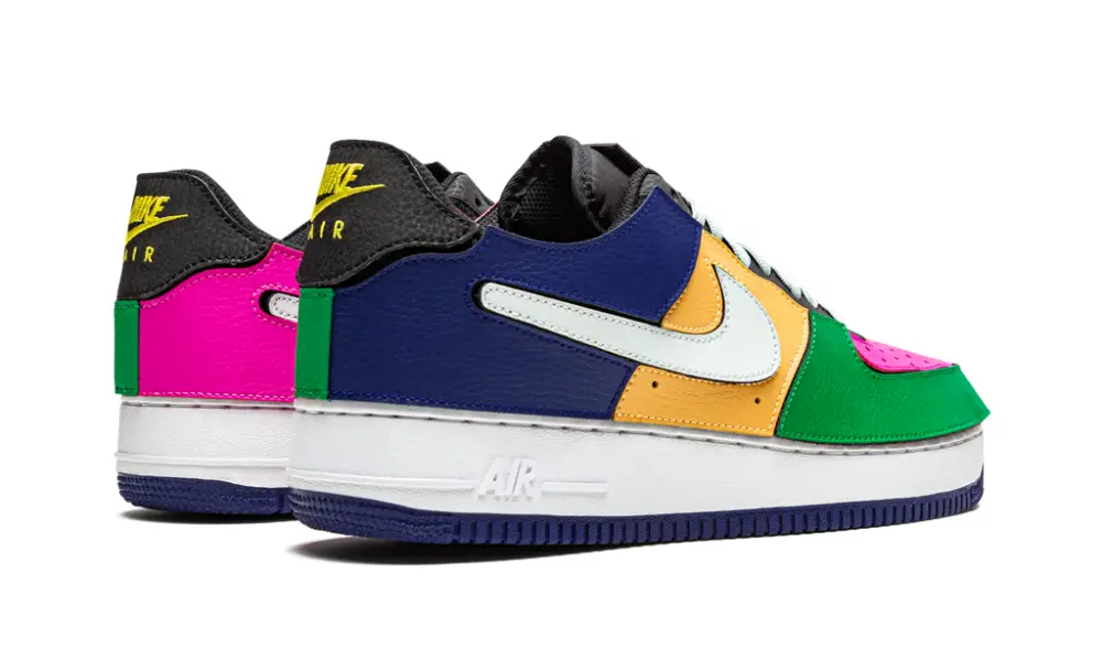 Nike Lifestyle Air Force 1 1 'Black Multi Color' 