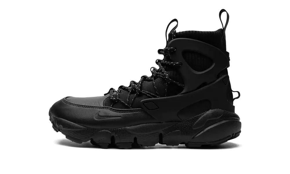 Nike Lifestyle AIR FOOTSCAPE MID MNS WMNS 'Triple Black' 