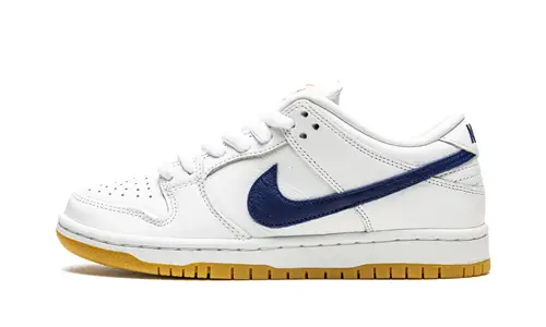 Nike SB SB Dunk Low Pro Iso 'Orange Label - White / Navy'