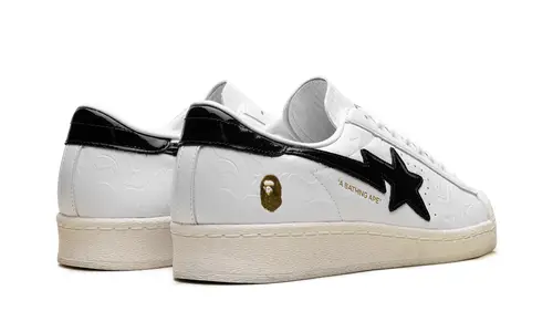 Adidas Superstar Superstar Vintage 'A Bathing Ape - White Black' 