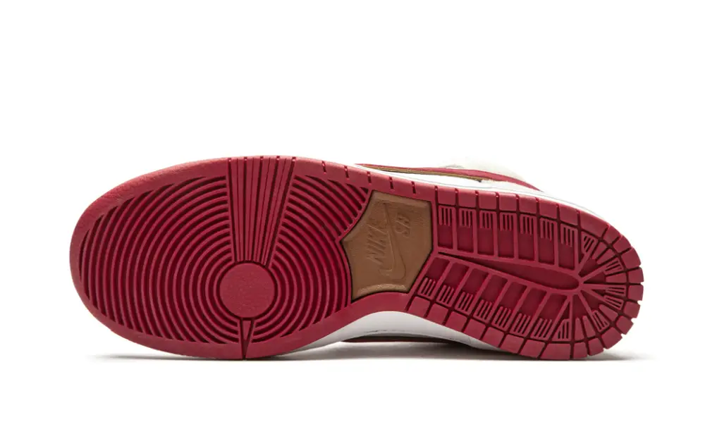 Nike SB SB Dunk High 'Team Crimson'
