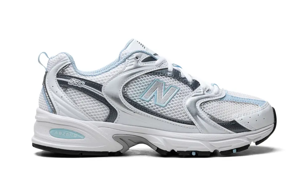 New Balance 530 530 'White   Dark Arctic Grey   Light Chrome Blue' 
