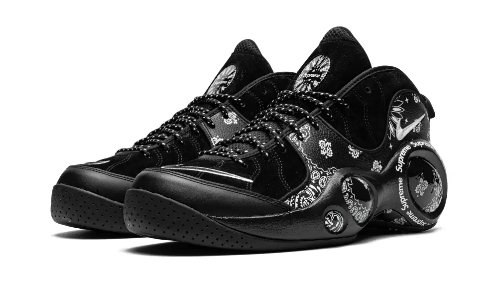 Nike Basketball Air Zoom Flight 95 'Supreme - Black' 
