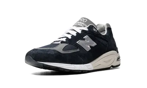 New Balance 990 990V2 'Navy White' 