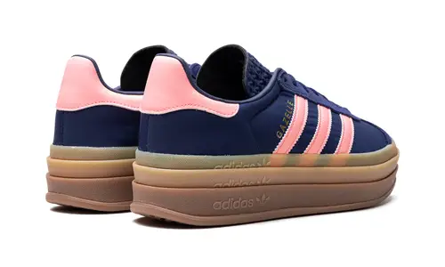 Adidas Gazelle Gazelle Bold WMNS 'Dark Blue Pink Spark' 