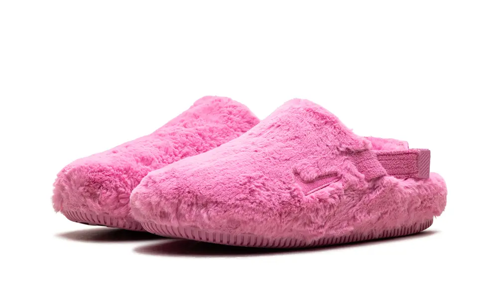 Nike Lifestyle Calm Mule Fur WMNS 'Pink' 