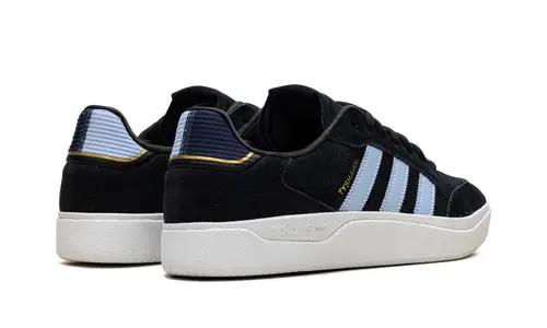 More Adidas Shoes Tyshawn Low 'Black Clear Sky'