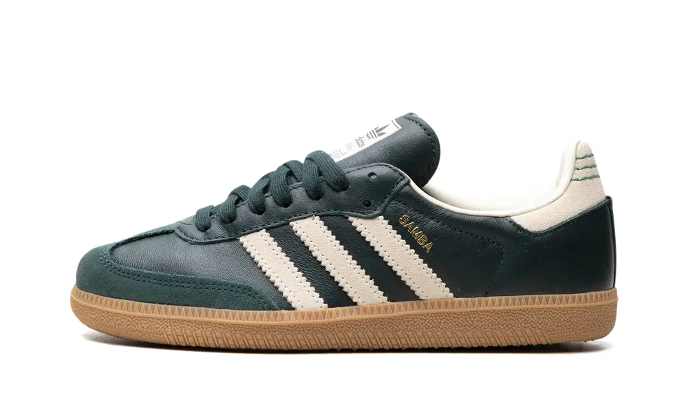 Adidas Samba Samba OG 'Shadow Green Cream White Gold Metallic' 