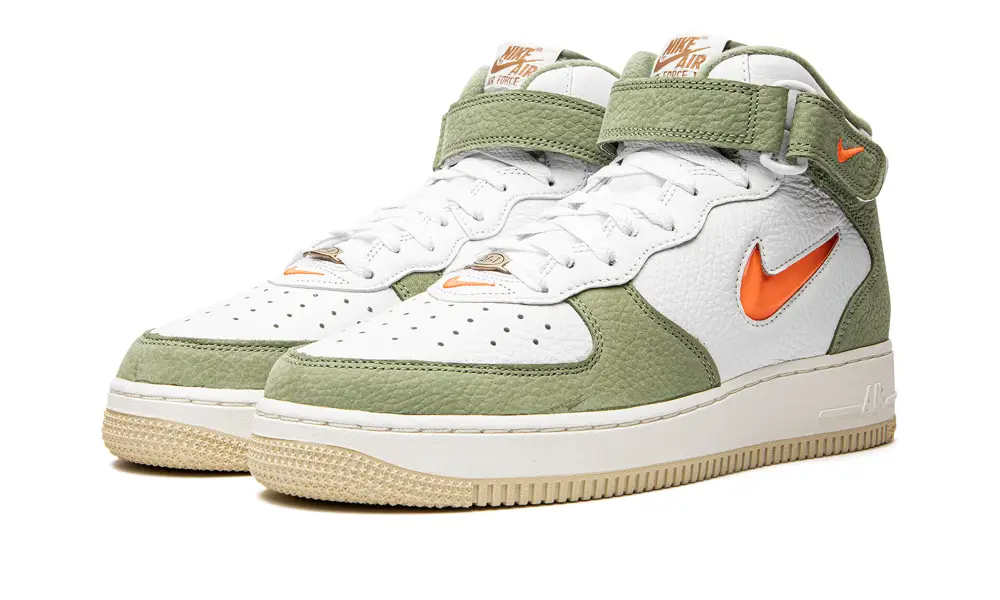 Nike Lifestyle Air Force 1 Mid QS 'Jewel Oil Green' 
