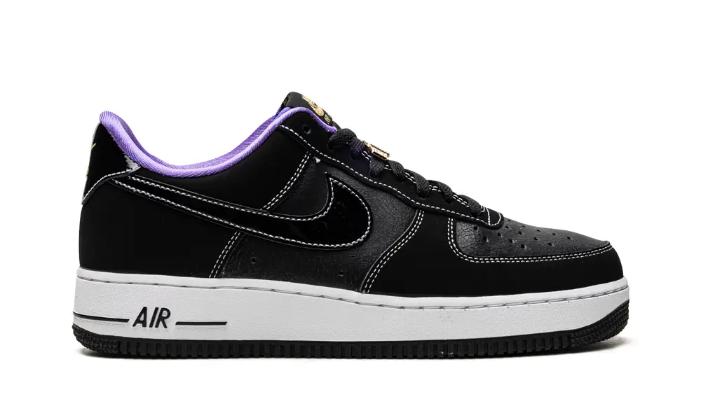 Nike Lifestyle Air Force 1 Low '07 LV8 'World Champ Black Purple'