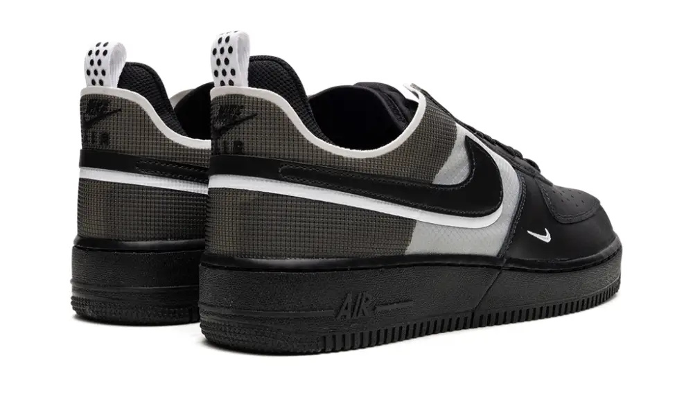 Nike Lifestyle Air Force 1 React 'Black White'
