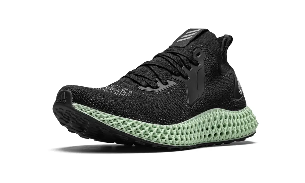 More Adidas Shoes Alphaedge 4D 'Reflective Black' 