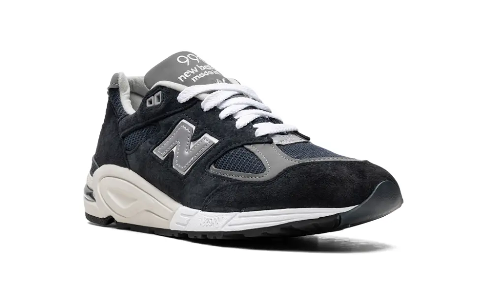 New Balance 990 990V2 'Navy White' 