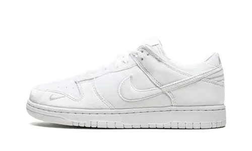 Nike Dunk Dunk Low 'Dove Street Market Triple White Velvet' 