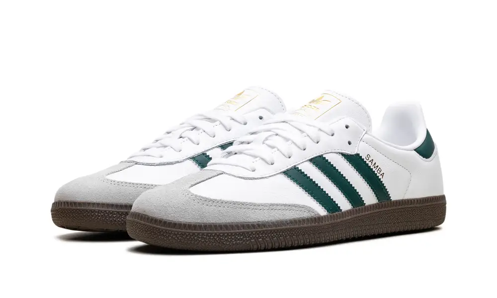 Adidas Samba Samba OG 'Cloud White Collegiate Green' 