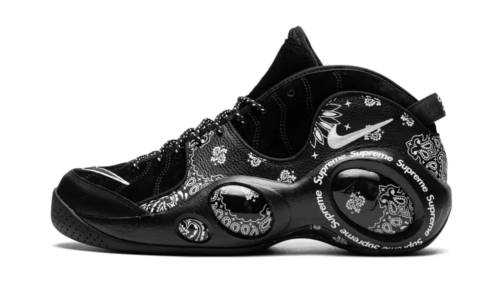 Nike Basketball Air Zoom Flight 95 'Supreme - Black' 