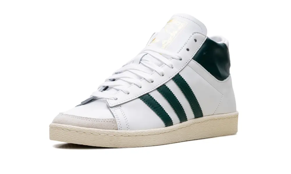 More Adidas Shoes Jabbar Hi 'White Collegiate Green Off White' 