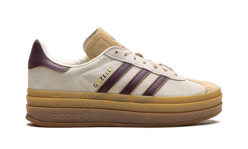Adidas Gazelle Gazelle WMNS 'Cream White Maroon' 
