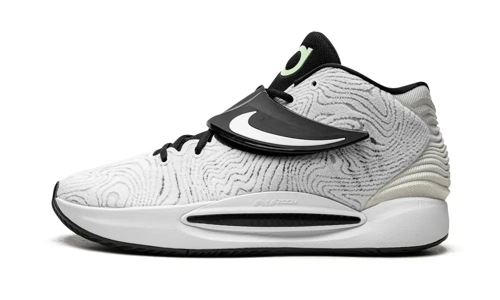 Nike Basketball KD 14 TB 'White Black'