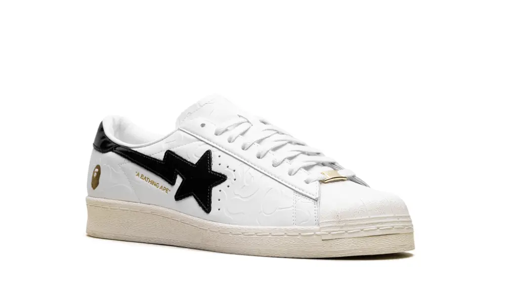 Adidas Superstar Superstar Vintage 'A Bathing Ape - White Black'