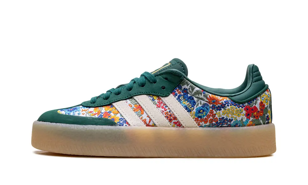 More Adidas Shoes Sambae WMNS 'Liberty London Collegiate Green' 