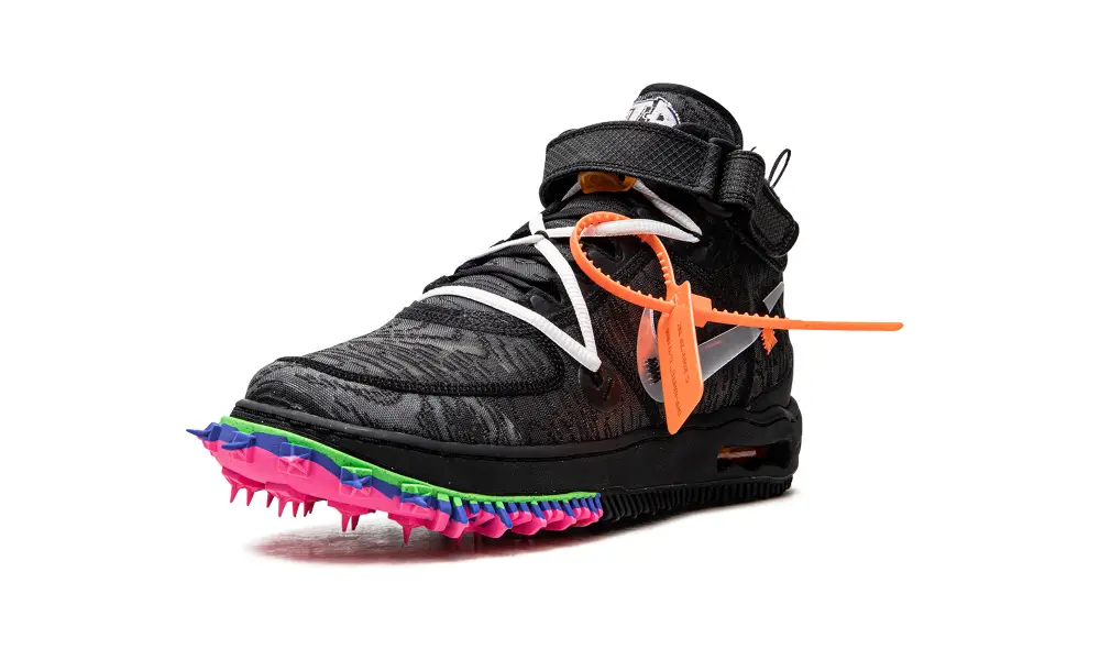 Nike Lifestyle Air Force 1 Mid 'Off-White - Black' 