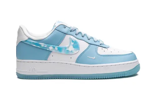 Nike Lifestyle AIR FORCE 1 '07 LX MNS WMNS 'Nail Art White Blue'