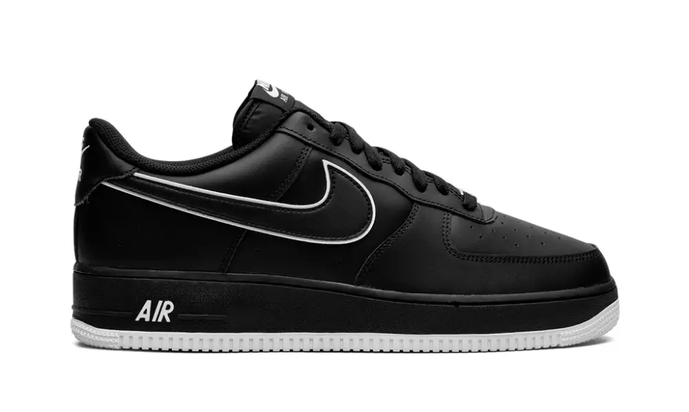 Nike Lifestyle Air Force 1 Low 'Black   White' 