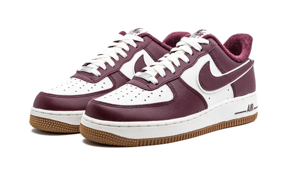 Nike Lifestyle Air Force 1 Low 'College Pack - Night Maroon' 
