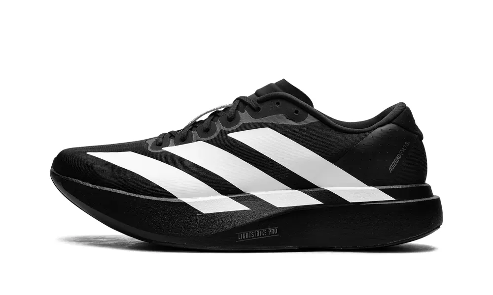 More Adidas Shoes Adizero Evo SL 'Black White' 