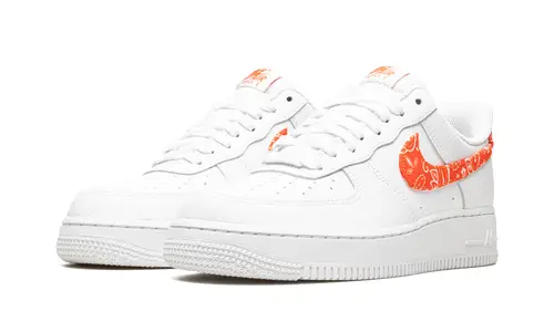 Nike Lifestyle AIR FORCE 1 LO MNS WMNS 'Orange Paisley' 