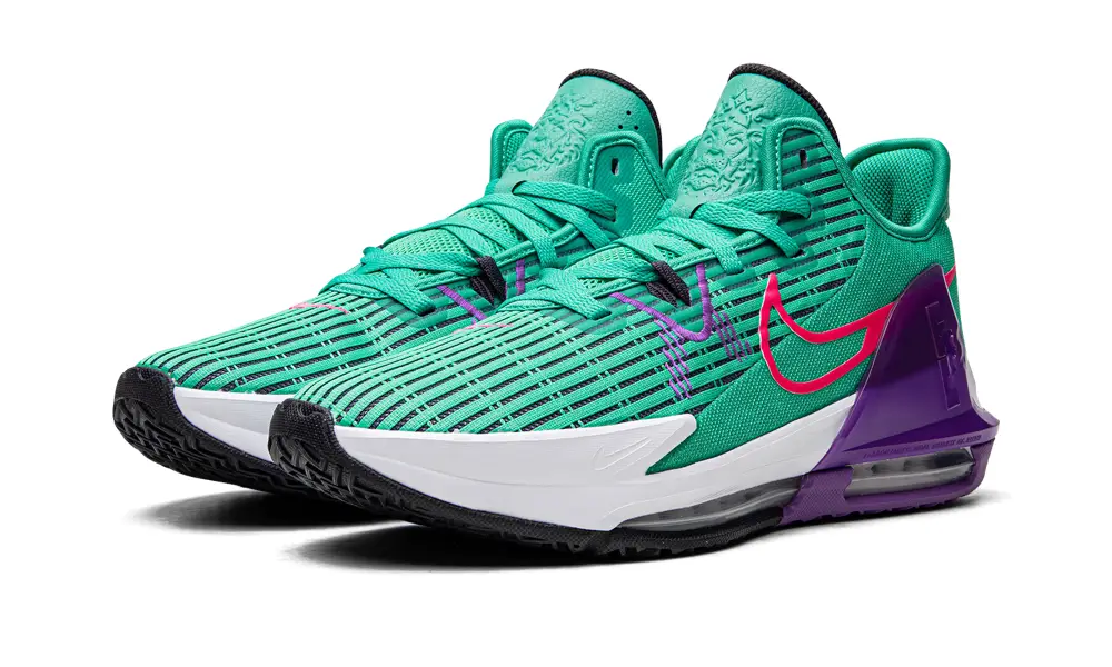 Nike Basketball LeBron Witness VI 'Clear Emerald   Wild Berry' 