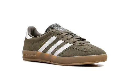 Adidas Gazelle Gazelle Indoor 'Olive Strata Cloud White Gum'