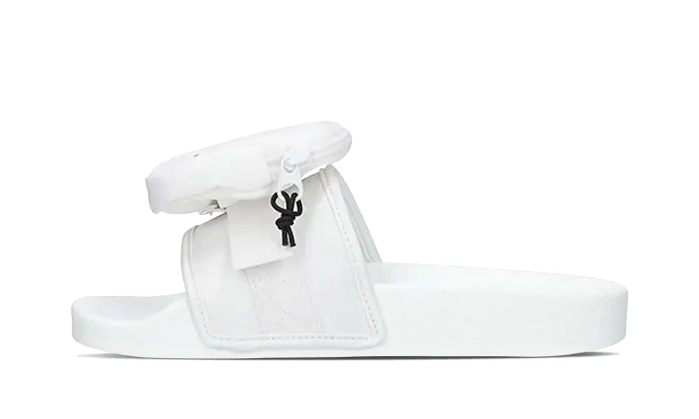 More Adidas Shoes Adilette Slides WMNS 'White'