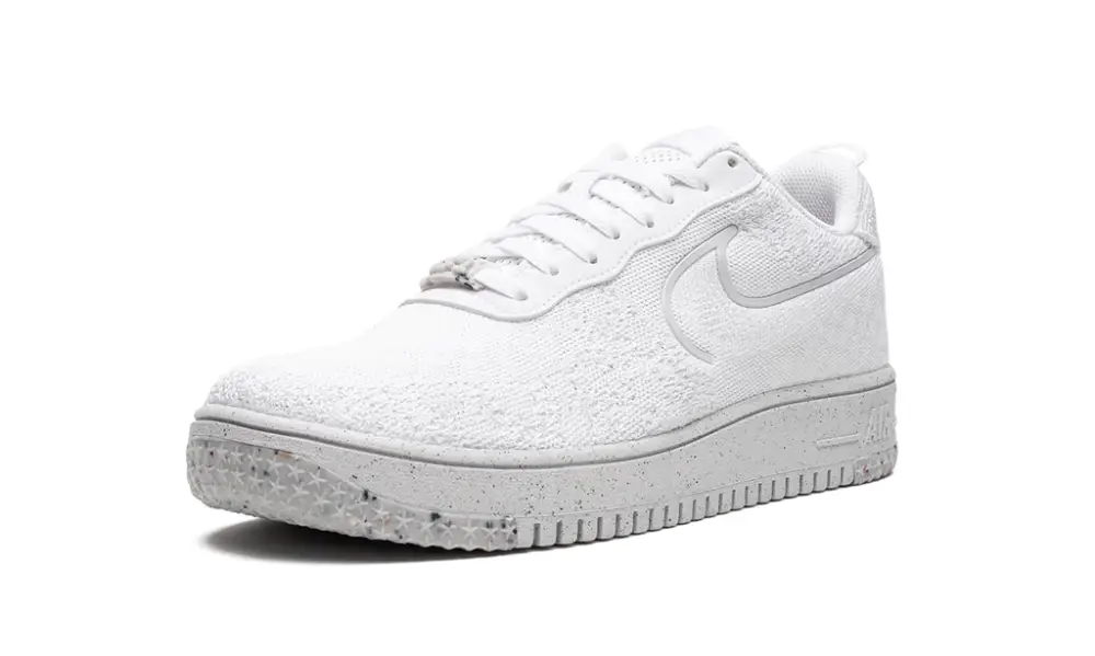 Nike Lifestyle Air Force 1 CRATER FLYKNIT NN 'Whiteout'