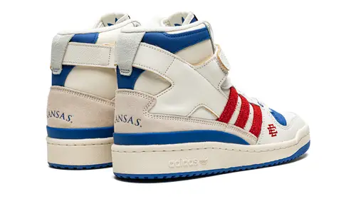 More Adidas Shoes Forum 84 High x EE 'Eric Emanuel x Midnight Madness x Kansas Jayhawks'