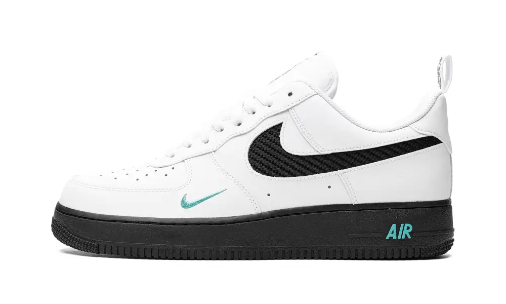 Nike Lifestyle Air Force 1 'White/Black Teal' 67C112070