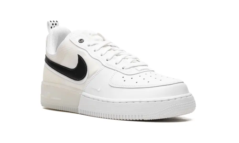 Nike Lifestyle Air Force 1 Low React 'White   Black' 
