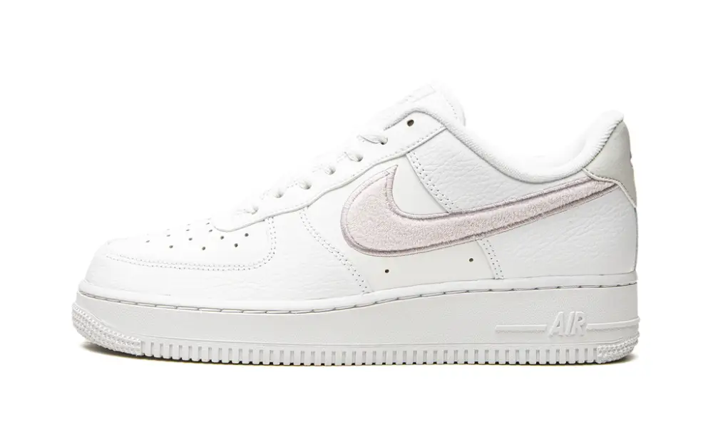 Nike Lifestyle AIR FORCE 1 LO MNS WMNS 'Chenille Swoosh - Sea Glass'