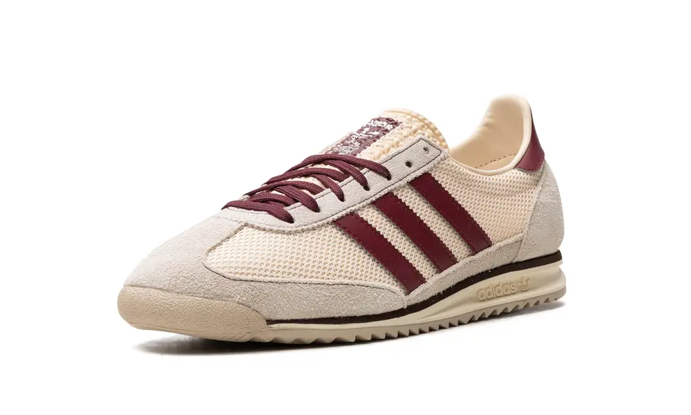 More Adidas Shoes SL 72 OG WMNS 'Beige   Burgundy' 
