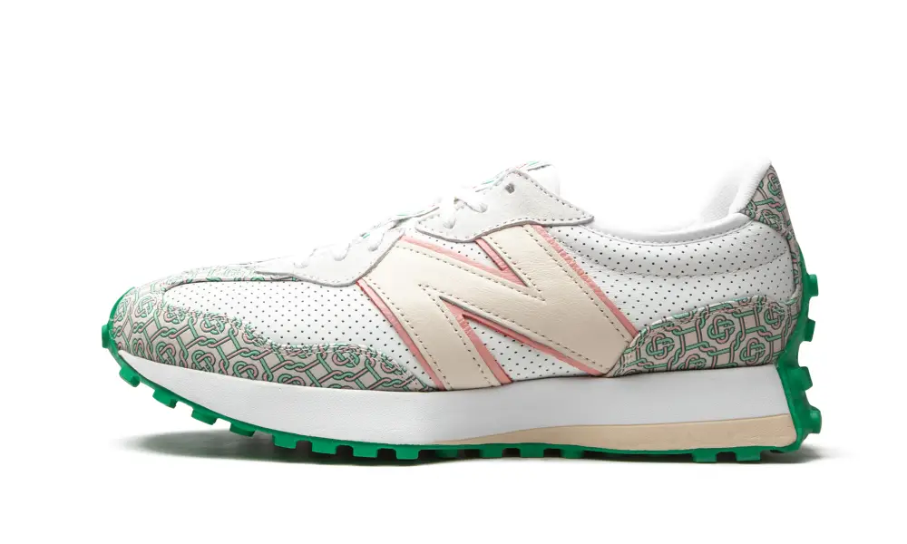 New Balance 327 327 'Casablanca - Munsell White / Green' 82D248