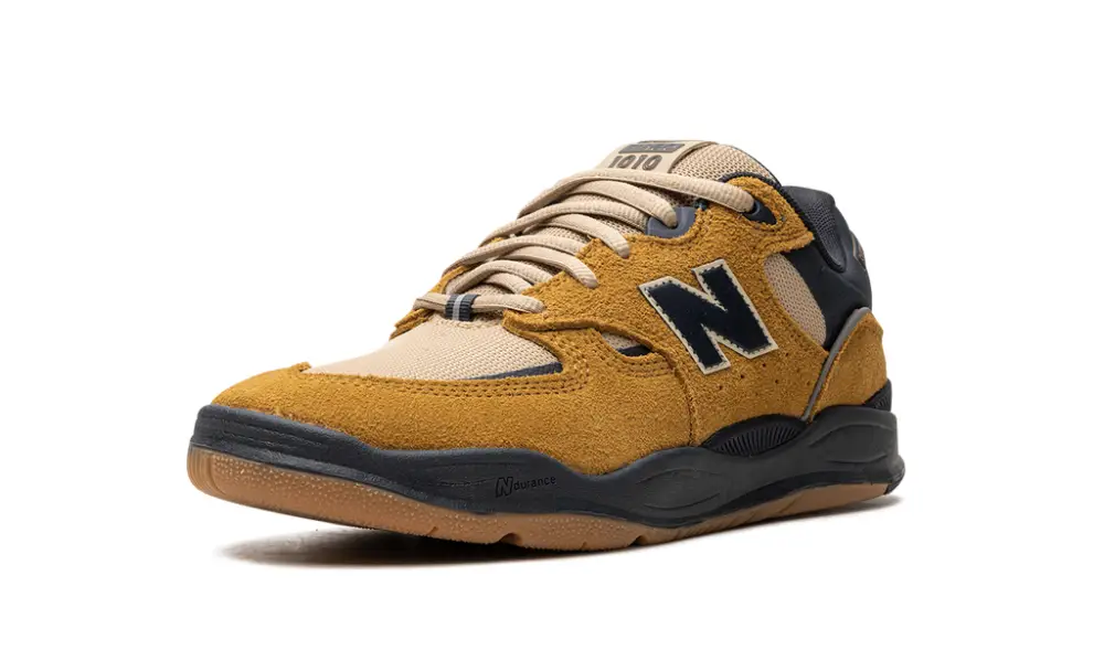 More New Balance Numeric Tiago Lemos 'Light Brown   Navy Blue' 
