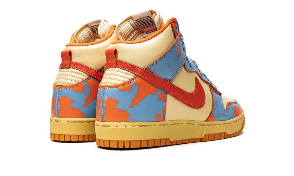 Nike Dunk Dunk High 1985 'Orange Acid Wash' 