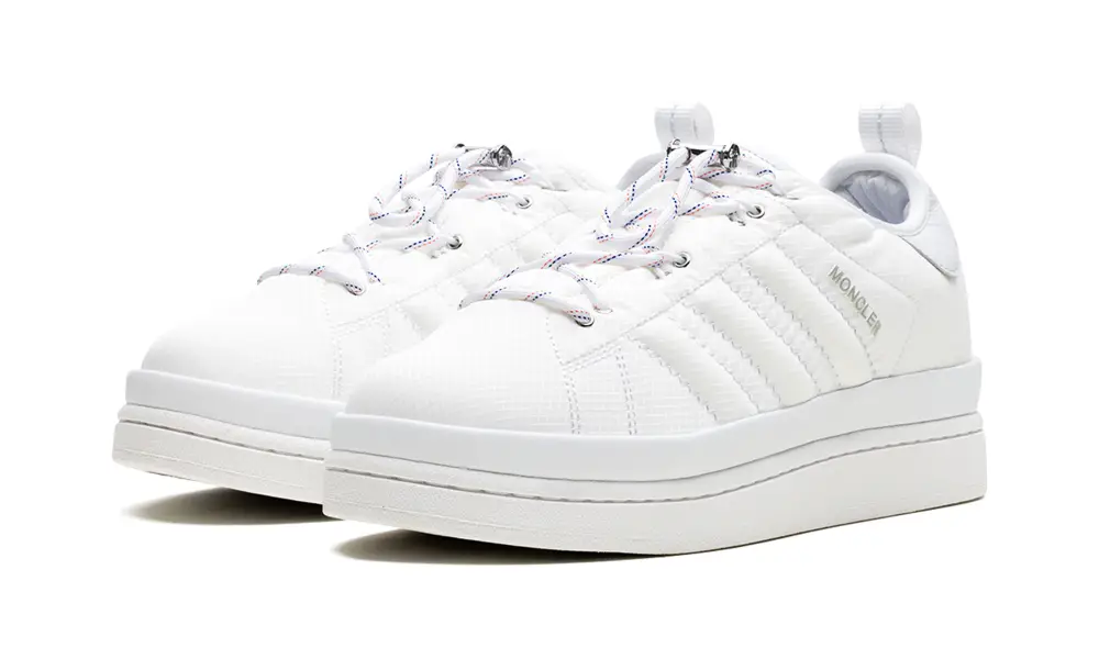 More Adidas Shoes Campus 'Moncler - Core White' 