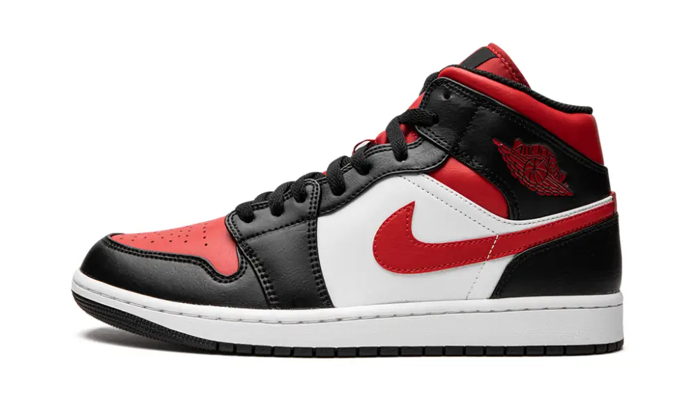 Air Jordan 1 Air Jordan 1 Mid 'Bred Toe'