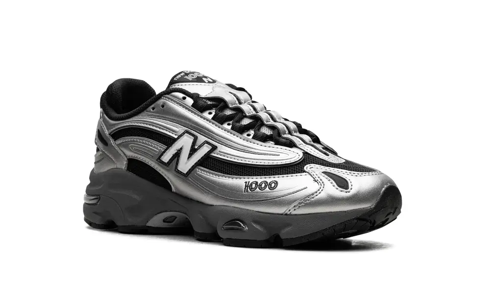 More New Balance 1000 'Black Silver Metallic'